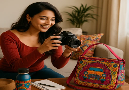 Blogger collaboration mood image