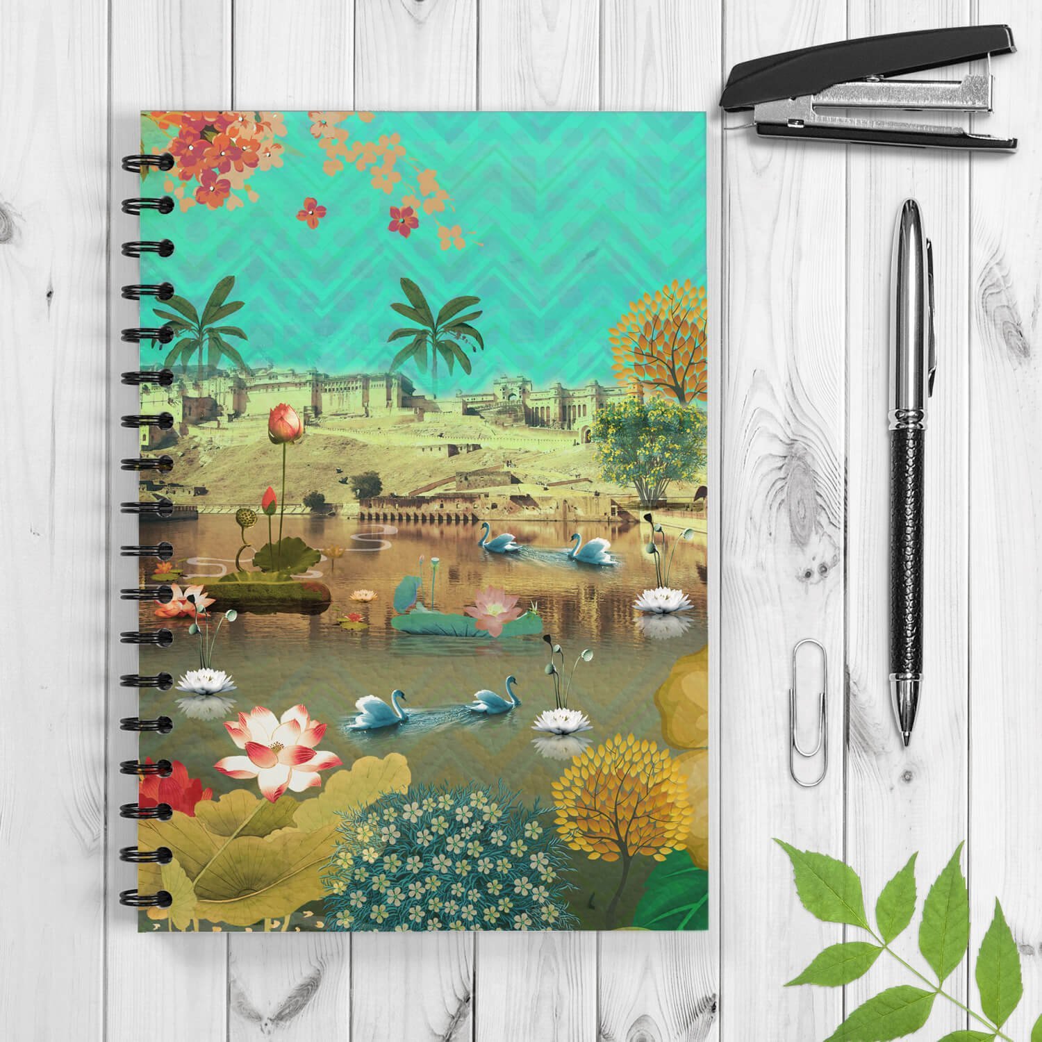 Beautiful Amer Spiral Notebook