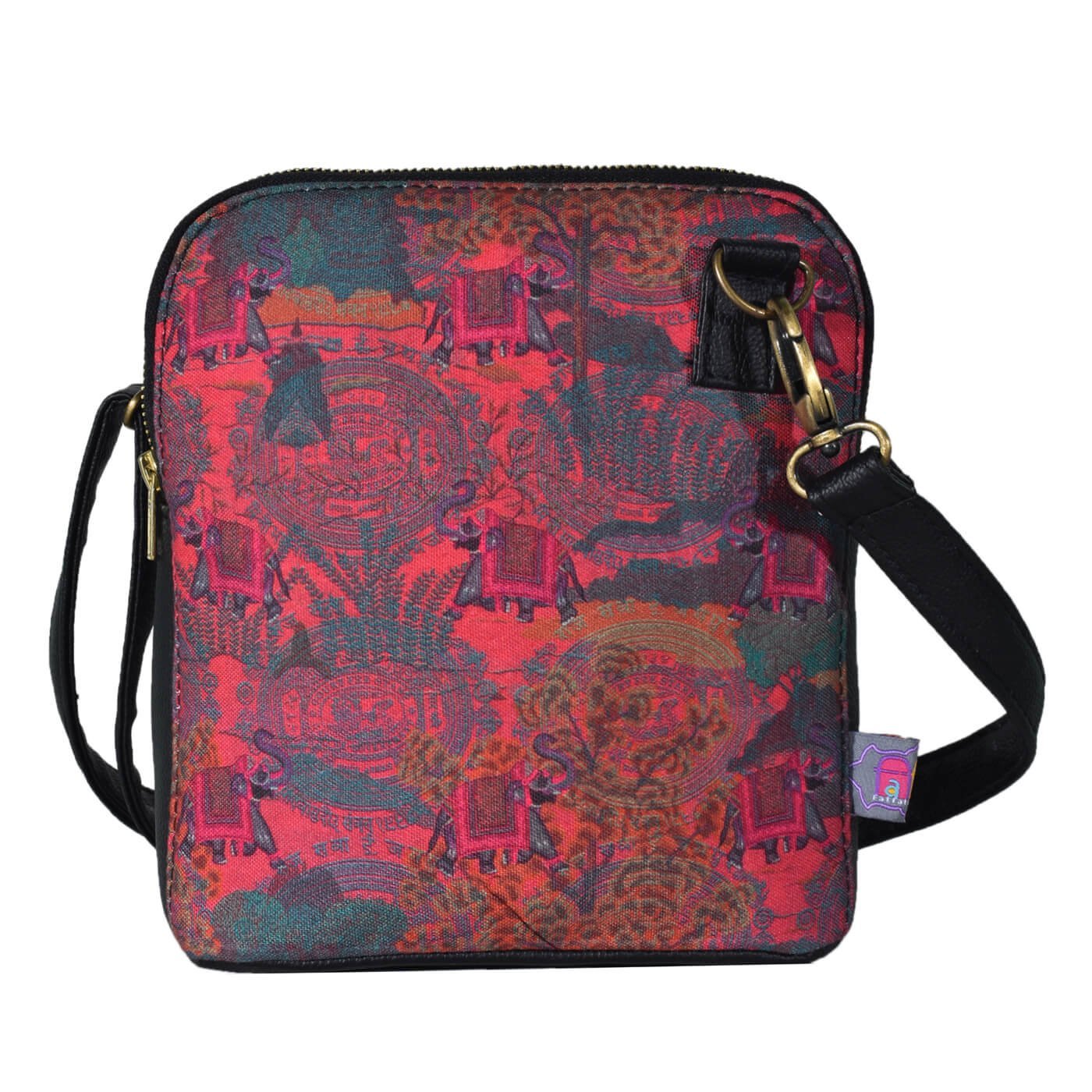 Rajasthani Haathi Colorful Crossbody Bag