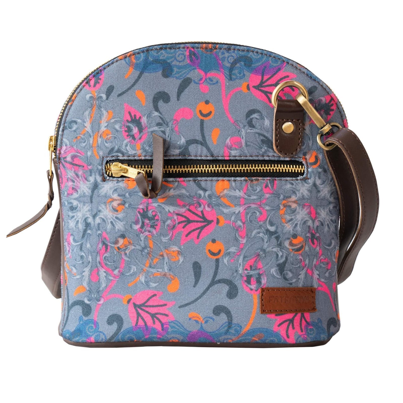 Pink Grey Women’s Designer Crossbody Bag