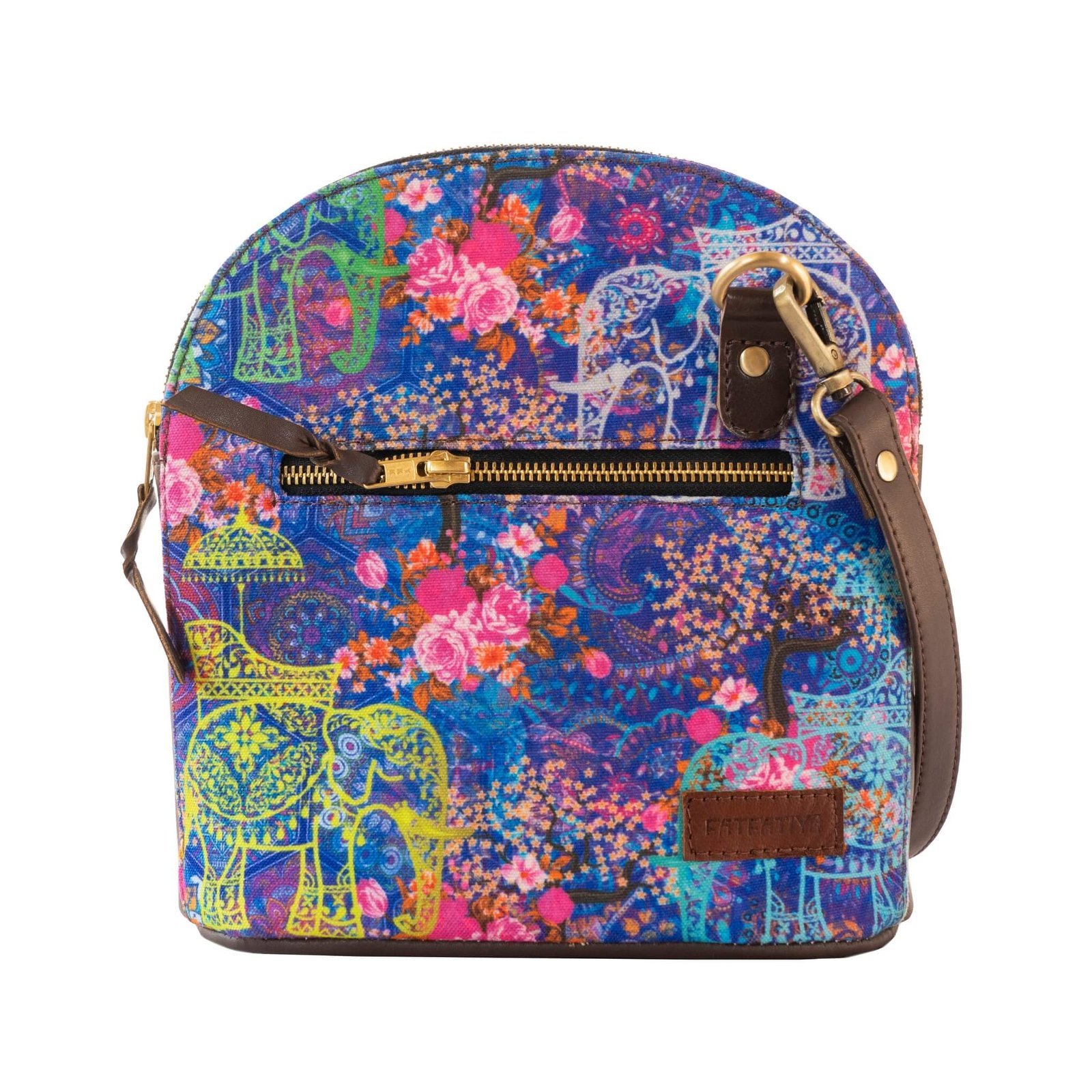An Elephant Ride Designer Crossbody Bag for Women