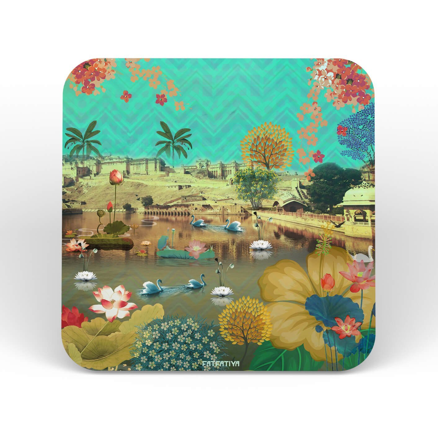 Cultural Trip Table Coaster Set of 6