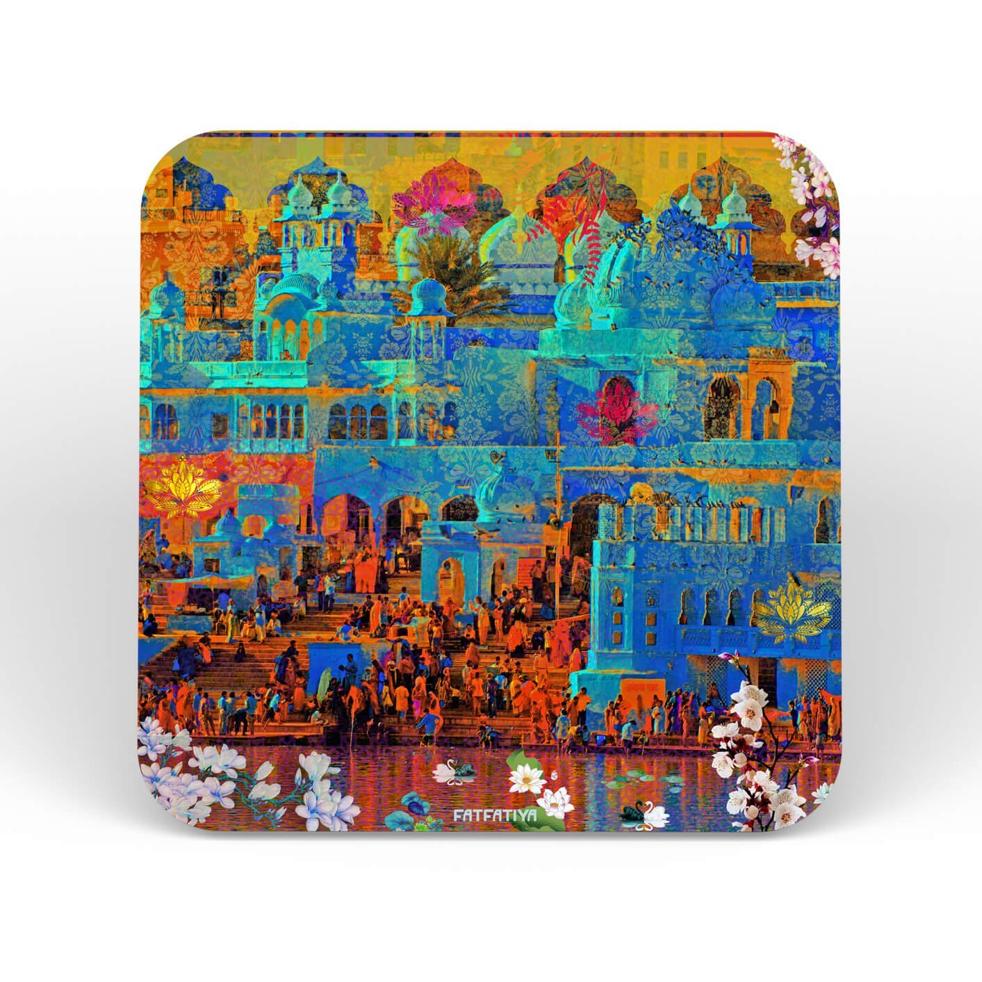 Pushkar Lake Table Coaster Set