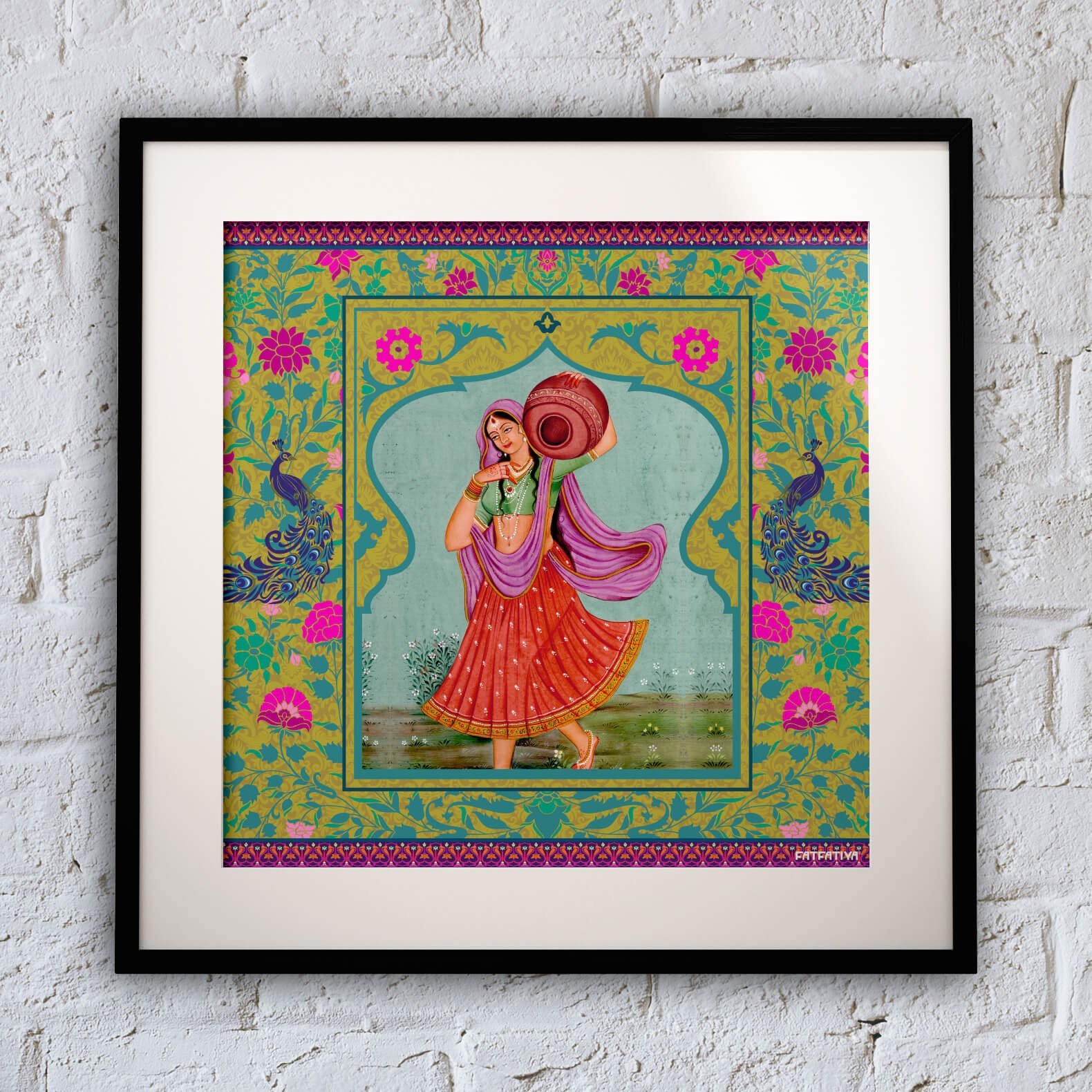 Matka Queen Framed Wall Art