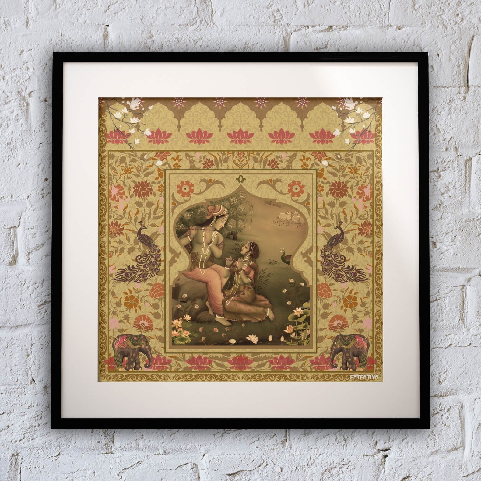 Radhe Shyam Wall Art