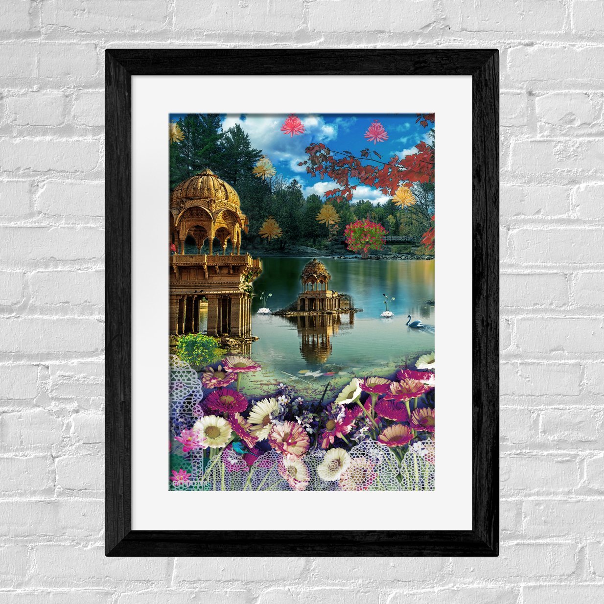 Gadisar Lake Wall Art