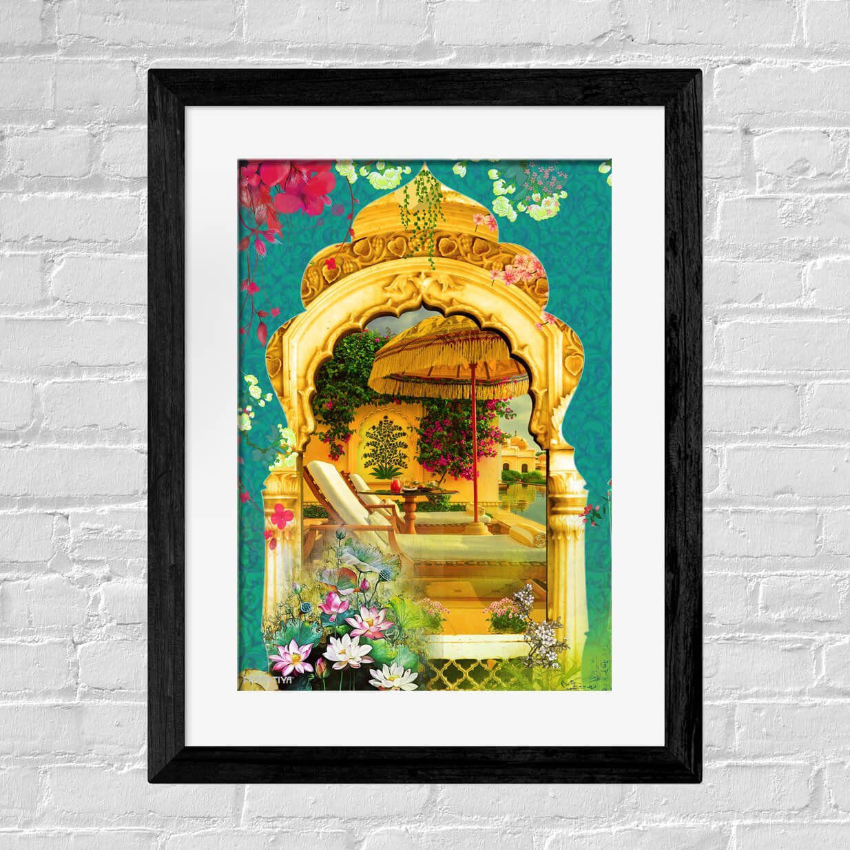 Beautiful Jarokha Framed Wall Art For Home