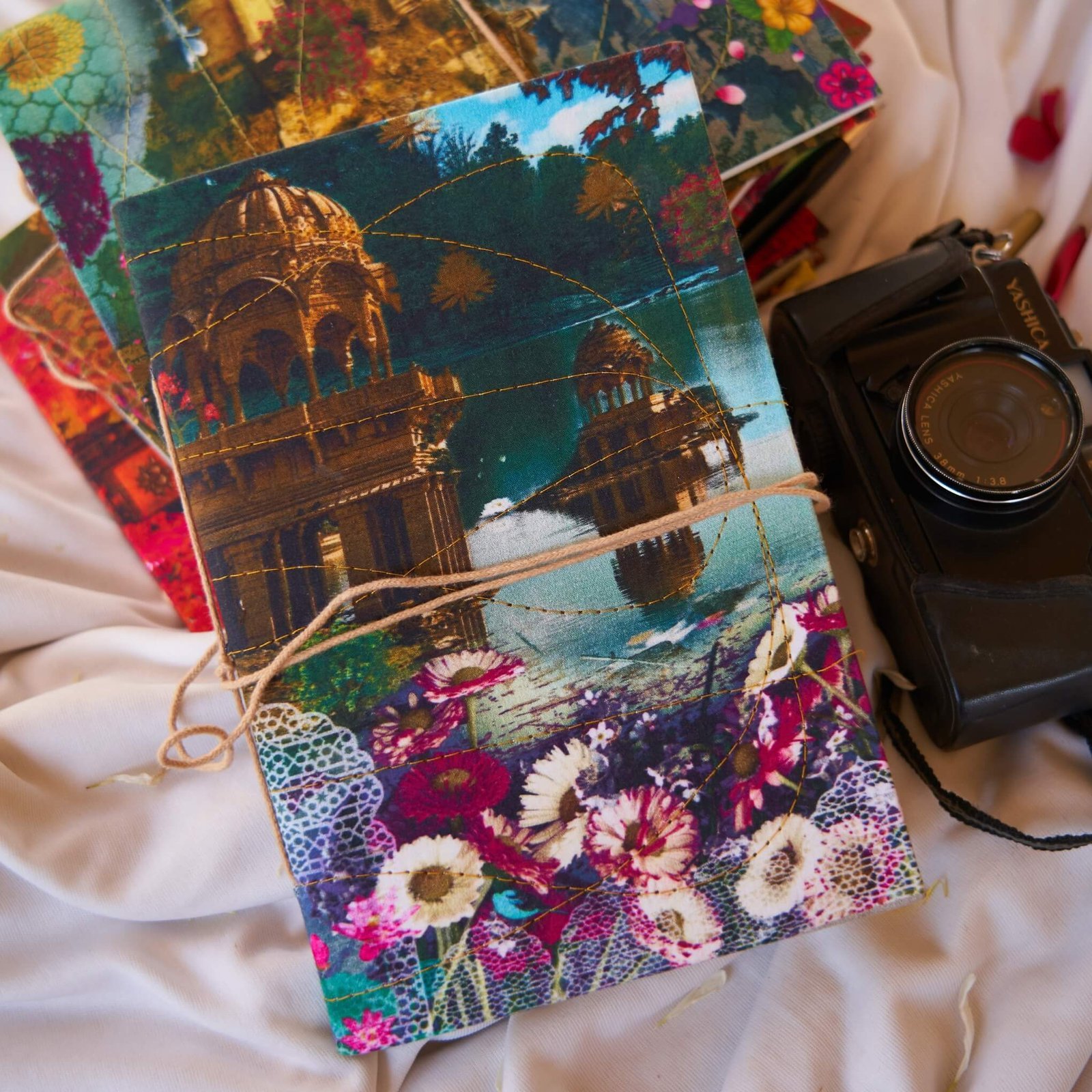 Beautiful Lake Handmade Diary