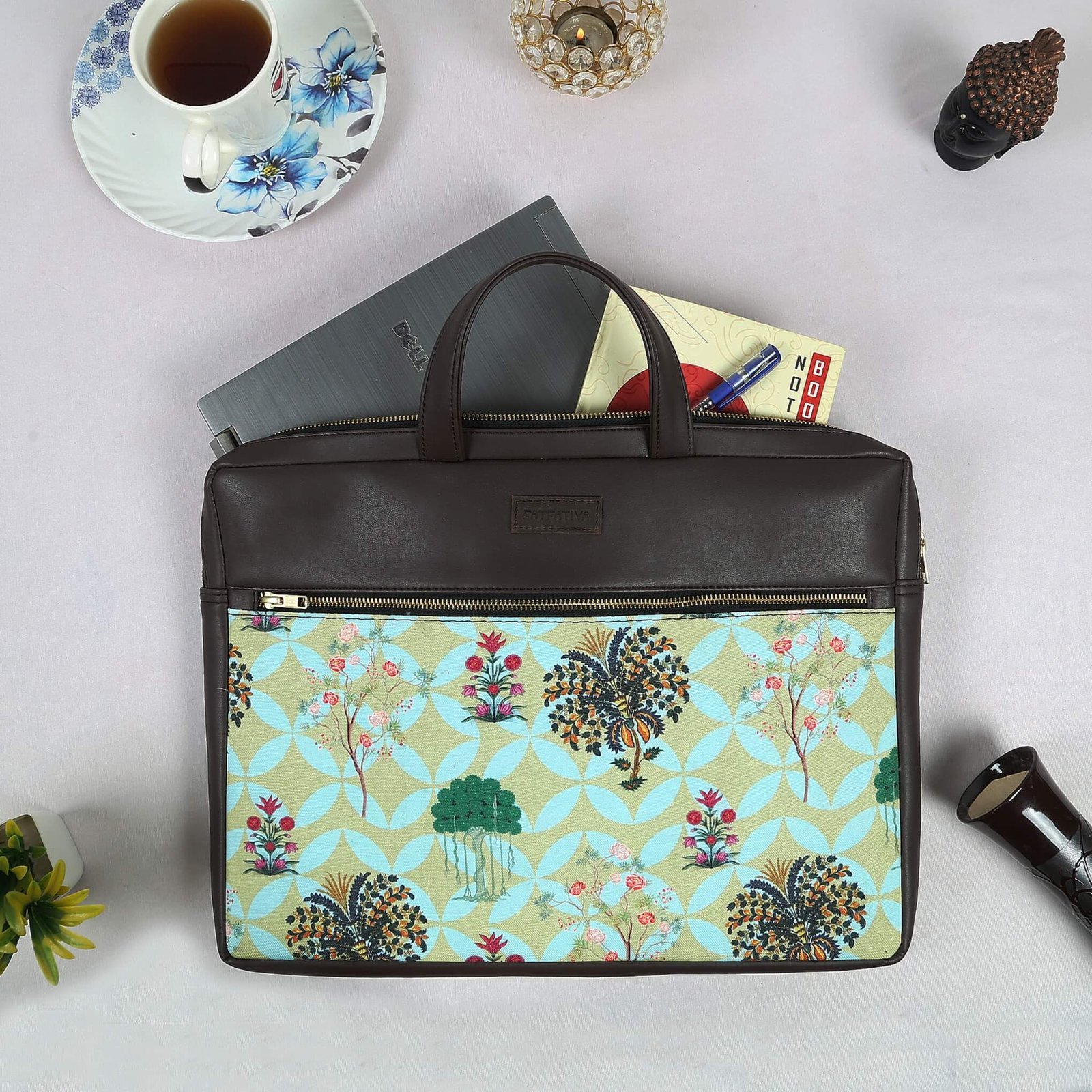 Shekhawati Garden Laptop Sleeve for Women