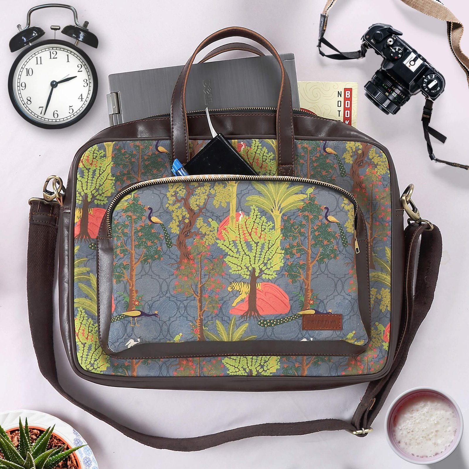 Royal Garden Stylish Laptop Bag