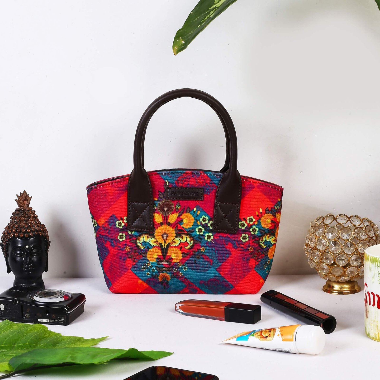 Shekhawati Motif Designer Mini Bag for Women