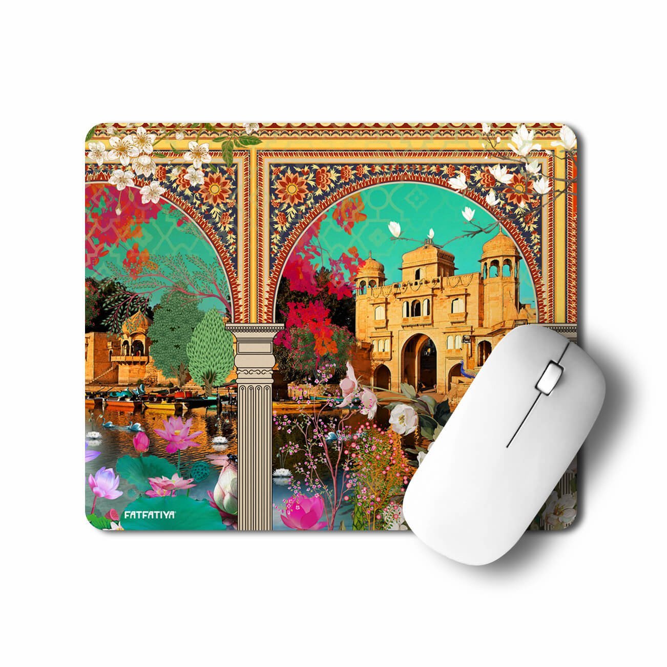 Golden City Lake Best Artisan Mousepad