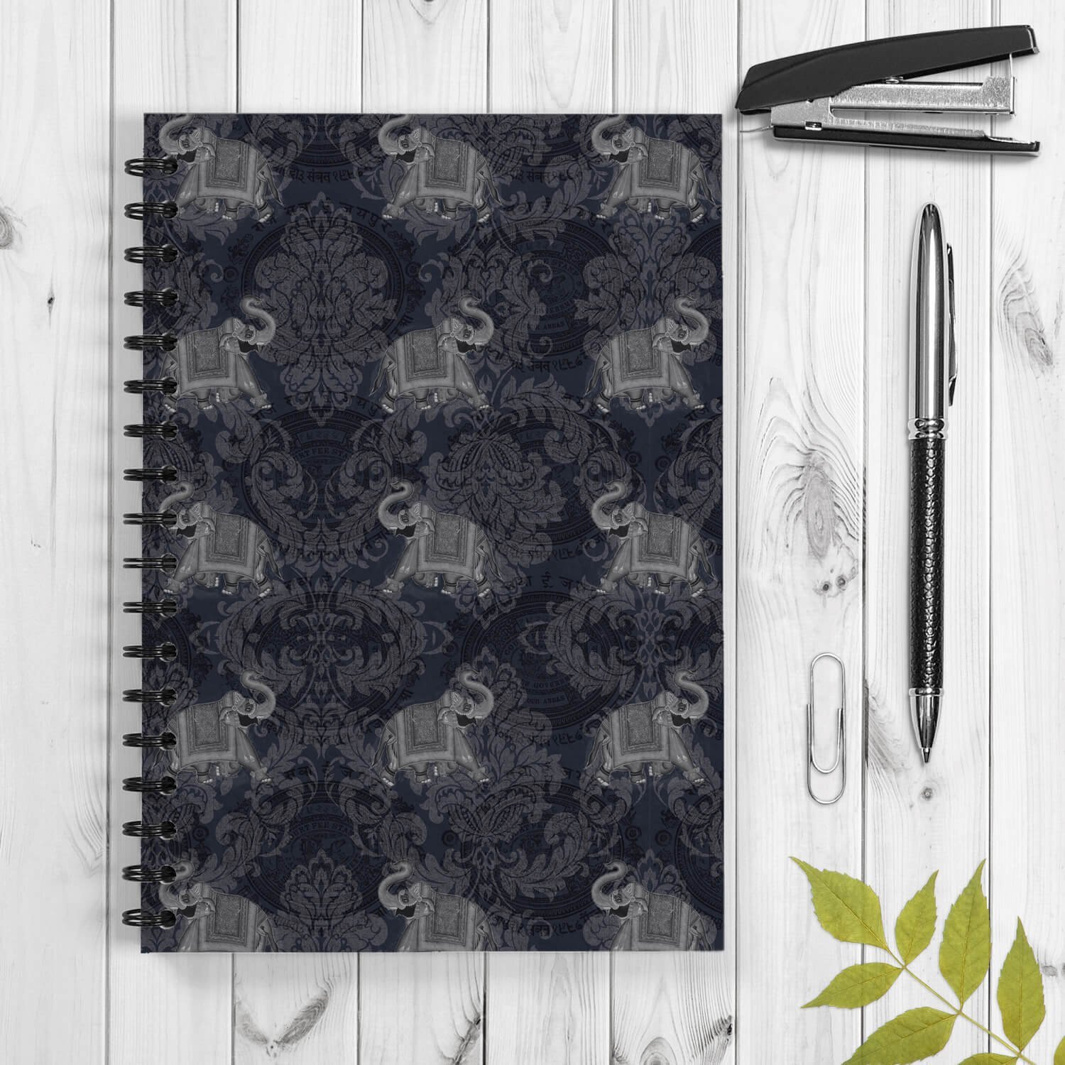 Jaipur Ele Designer Spiral Notepad