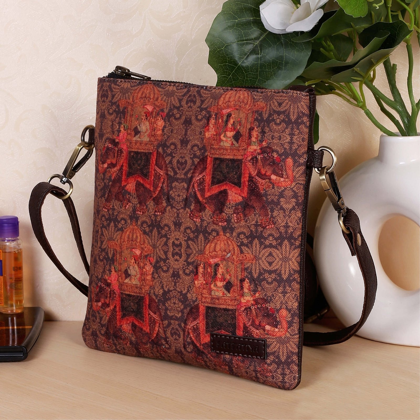 Royal Procession Art Mini Sling Bag