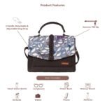 Women’s Wildlife Print Satchel Bag