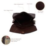 Fatfatiya Heritage Elephant Print Satchel Bag for Women