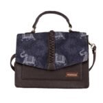 Elephant Print Satchel Bag For Women