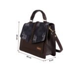 Elephant Print Satchel Bag For Women