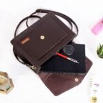 Elephant Print Satchel Bag For Women