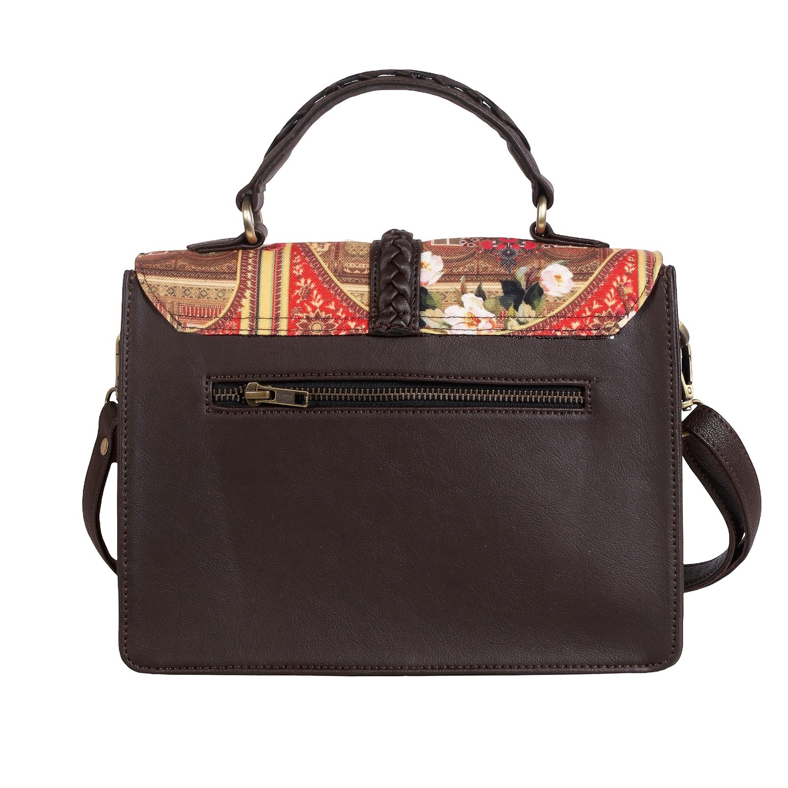 Heritage Print Satchel Bag Heritage Print Satchel Bag