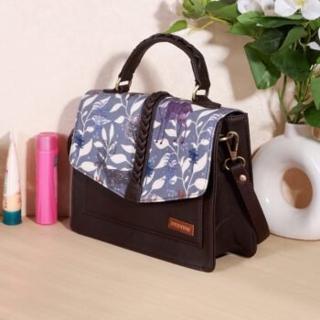 Women’s Wildlife Print Satchel Bag
