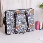 Fatfatiya Deer Forest Print Office Tote Bag for Women Laptop Handbag