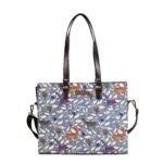 Deer Forest Print Office Tote Bag for Women