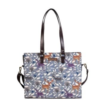 office tote bag laptop bag for women elephant art bag Indian palace print bag work tote bag