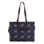 Elephant Art Print Office Tote Bag for Women