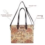 office tote bag  laptop bag for women  elephant art bag  Indian palace print bag  work tote bag