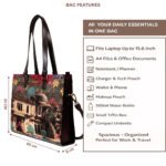 office tote bag laptop