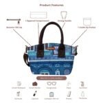 mini handbag for women rajasthani jharokha handbag ethnic mini purse vegan leather mini bag handcrafted handbag india compact everyday handbag heritage print handbag