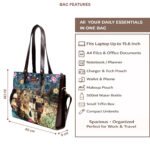 office tote bag laptop