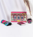 Gift Box | Traditional Art Notebook, Copper Bottle & Pen Gift Set