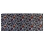 Deer Floral Large Mouse Pad featuring a stylish