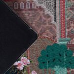Peacock Floral Large Mouse Pad for Gaming
