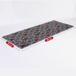 Deer Floral Large Mouse Pad featuring a stylish