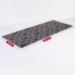 Deer Floral Large Mouse Pad featuring a stylish