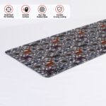 Deer Floral Large Mouse Pad featuring a stylish